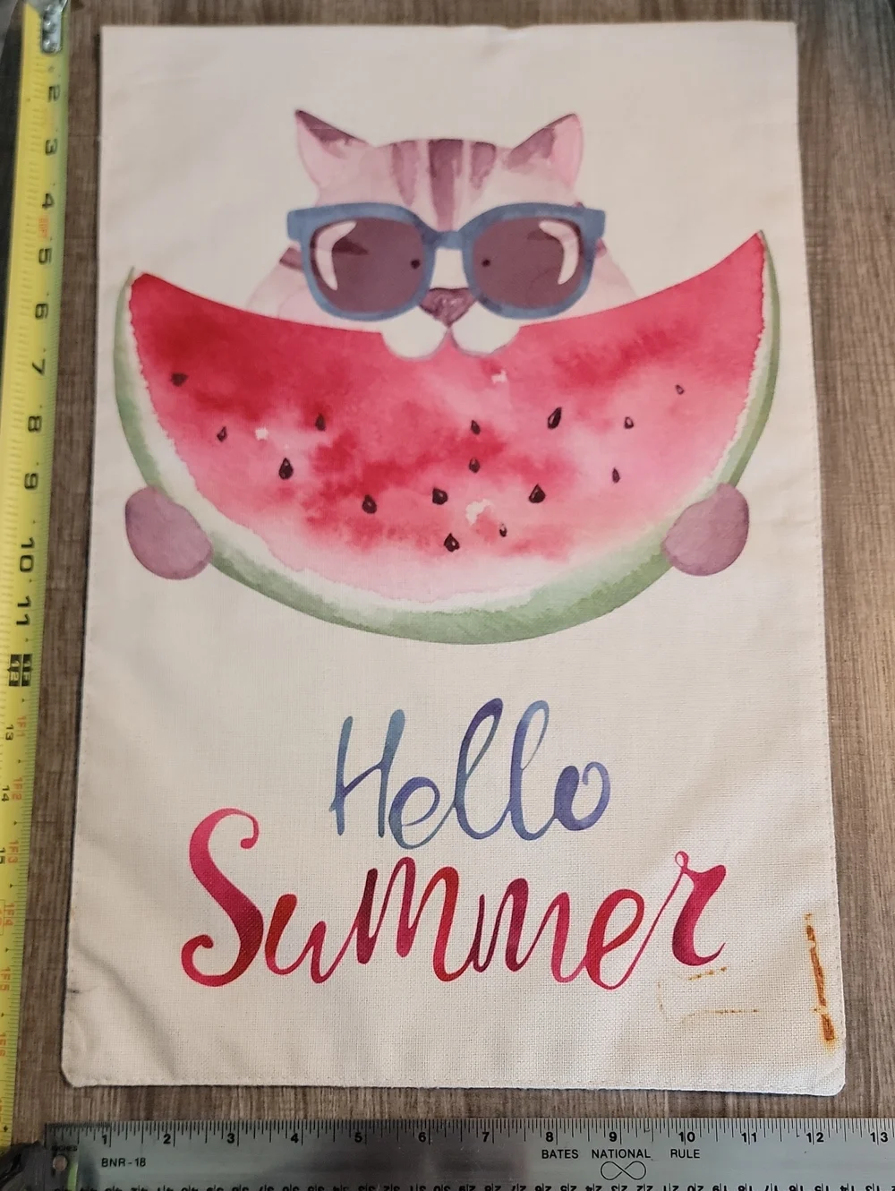 Decorative Summer Garden Flag. 